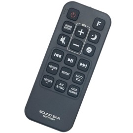 AKB75155301 Replacement Remote Control Applicable for LG Sound Bar SJ5 SJ5Y SJ4Y SJ5Y-S SPJ5B-W SPJ4B-W Soundbar