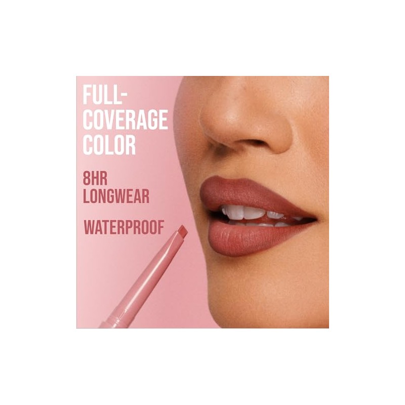 Buxom Power Line™ Plumping Lip Liner, Rich Rose, 0.01 oz.