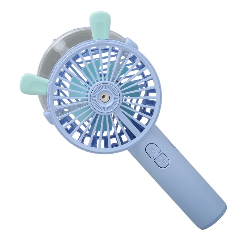 Handheld Fan Automatic Spraying USB Charging Humanized Grille Design Low
