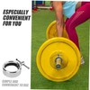 KOMBIUDA Fitness Barbell Clip Portable Weight Accessory Durable Barbell Collar