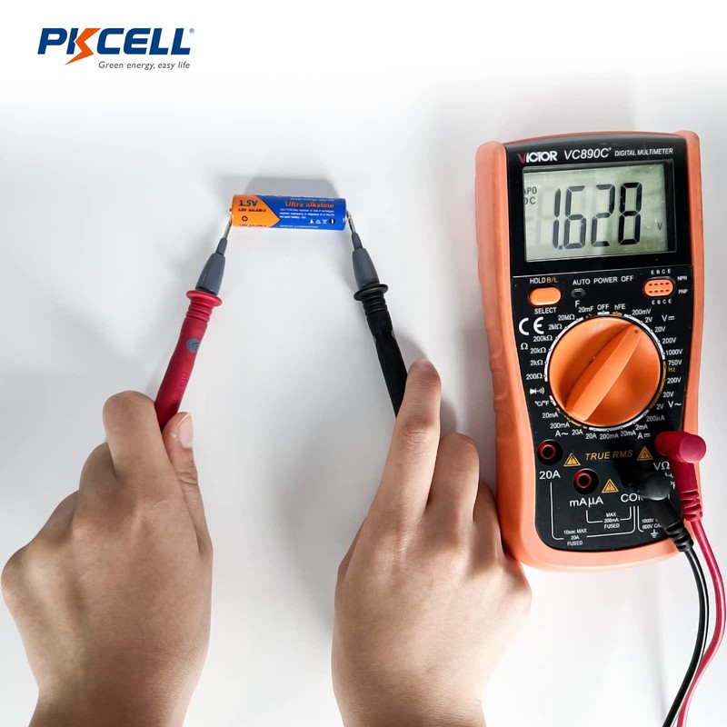 PKCELL AA LR06 Batteries,1.5V High Performance Disposable 12 Pack Double