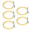 5PCS Optical Fiber Extension Cable Single Mode LSZH Sheath Fiber