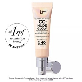 IT Cosmetics CC Nude Glow Lghtweight Foundation+Glo