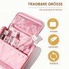 6 Pieces 150ml Empty Refillable Transparent Plastic Travel Bottles with