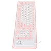 Foldable Silicone Keyboard 103 Keys USB Wired Silicon Foldable Waterproof