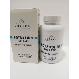 CHEERS -  POTASSIUM CITRATE, 950 mg,90 CAPSULES:EXP:1