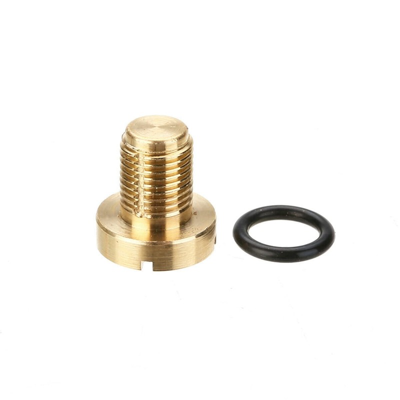 10X 17111712788 Radiator Overflow Coolant Expansion Tank Bleeder Screw Gold