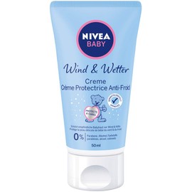 Nivea Baby Wind and Weather Protection Against Wind and Cold Cream 3 x 50 ml Tube