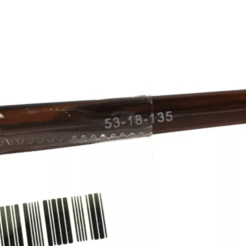 Elan 9404 Brown Eyeglasses Frames Rectangular Half Rim Crystals 53-18-135