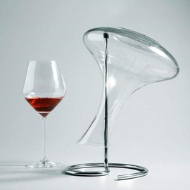 Decanter Decanter Stand Drying Wine Decanter Rubber Cap Scratch Resistant Stainless Steel