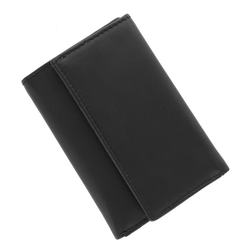 Visconti Compact Leather Keycase Wallet 1178 Black
