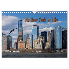 The New York City (Wall Calendar 2025 DIN A4 Landscape), CALVENDO Monthly Calendar