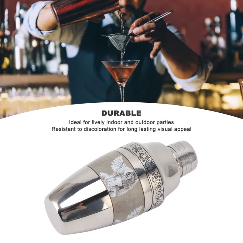 Cocktail Shaker Dishwasher Safe 304 Stainless Steel Rust Proof Drink