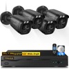 Full HD 5MP Definition Outdoor Wired Security Camera System Indoor