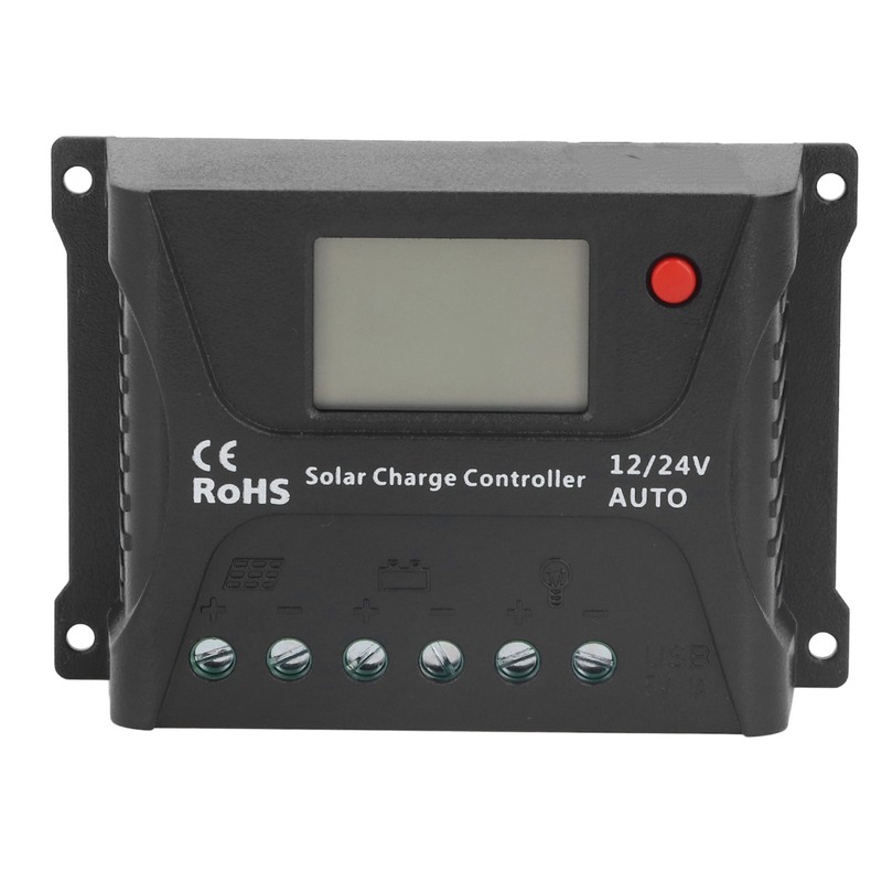 Solar Charge Controller PWM Discharge Control LED Display with USB