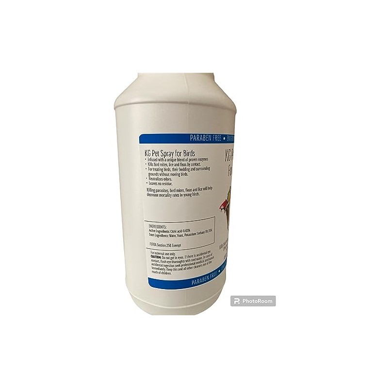 KG Pet Spray for Birds - Ready to Use Formula