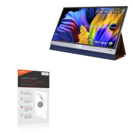 BoxWave Screen Protector Compatible with ASUS ZenScreen OLED MQ16AH - ClearTouch Anti-Glare (2-Pack), Anti-Fingerprint Matte Film Skin