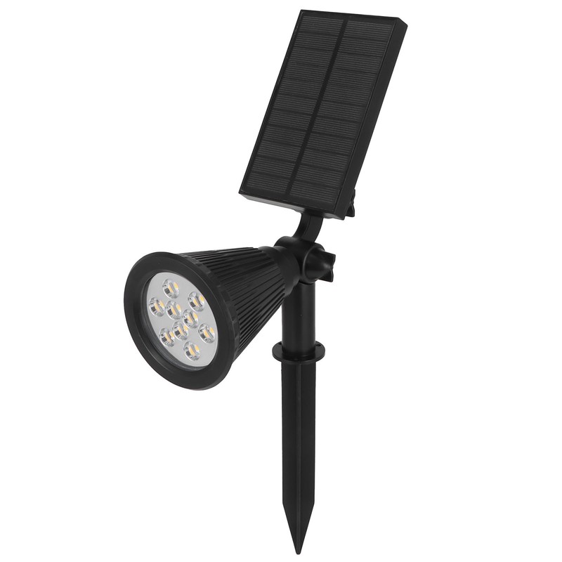 9LED Chips Solar Spotlights LED Solar Landscape Lights for Outdoor
