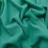 Kelly Green Solid 4x2 Rib Knit Fabric by The Yard