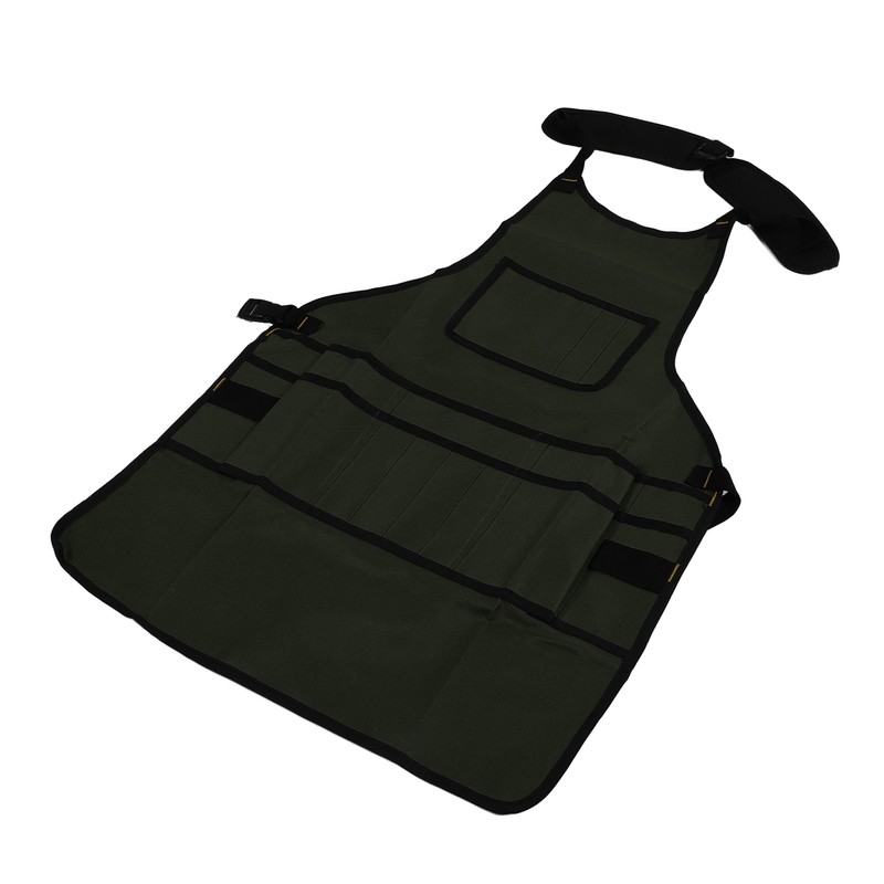 Work Apron Multi Pocket Waterproof Oxford Cloth Tool Bag Pouch
