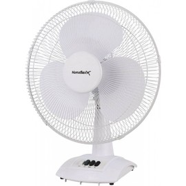 HOMEBASIX FT-40 3-Speed Oscillating Table Fan, 16-Inch