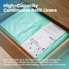 Janibell Akord 330 Adult Diaper Pail Refill Liners, 2 Count