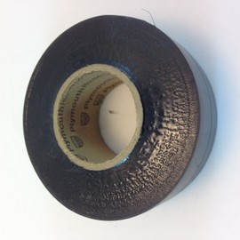 PLYMOUTH RUBBER CO. US MADE VINYL ELECTRICAL BLACK TAPE 1-1/4" x 164 Ft. (1 Roll)