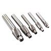 Chiloskit 5pcs M3-M8 Pilot Slotting Counterbore Mould End Mill Cutter