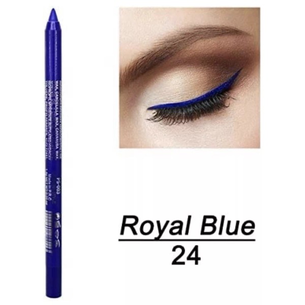 Royal Eyeshadow Eyeliner Lipliner 2 In 1 Metallic Shiney Blue