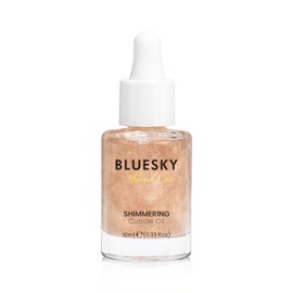 Bluesky Shimmering Cuticle Oil for Nails, 10ml, Nourishing, Hydrating, Healthy Nails, Essential Hand and Nail Care, Nail Oil for Cuticles, Contains Safflower Oil