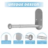 2-Section Stainless Steel Clothes Hanger Storage, Retractable Space Saving Clothes