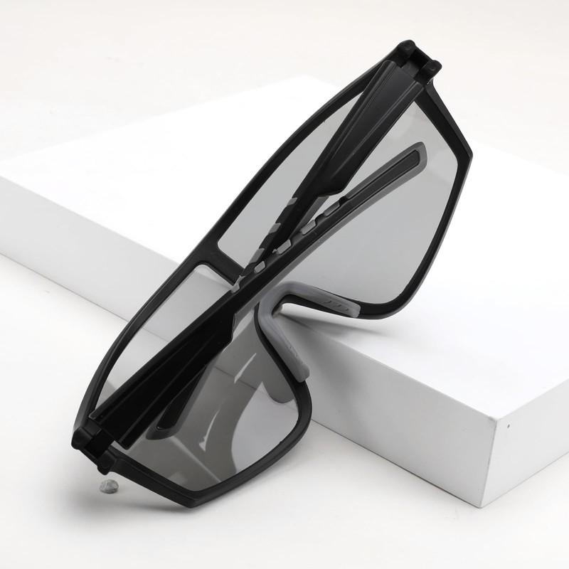 Feisedy Polarized Sunglasses Men Sports Sunglasses UV400 Polarized Lenses for