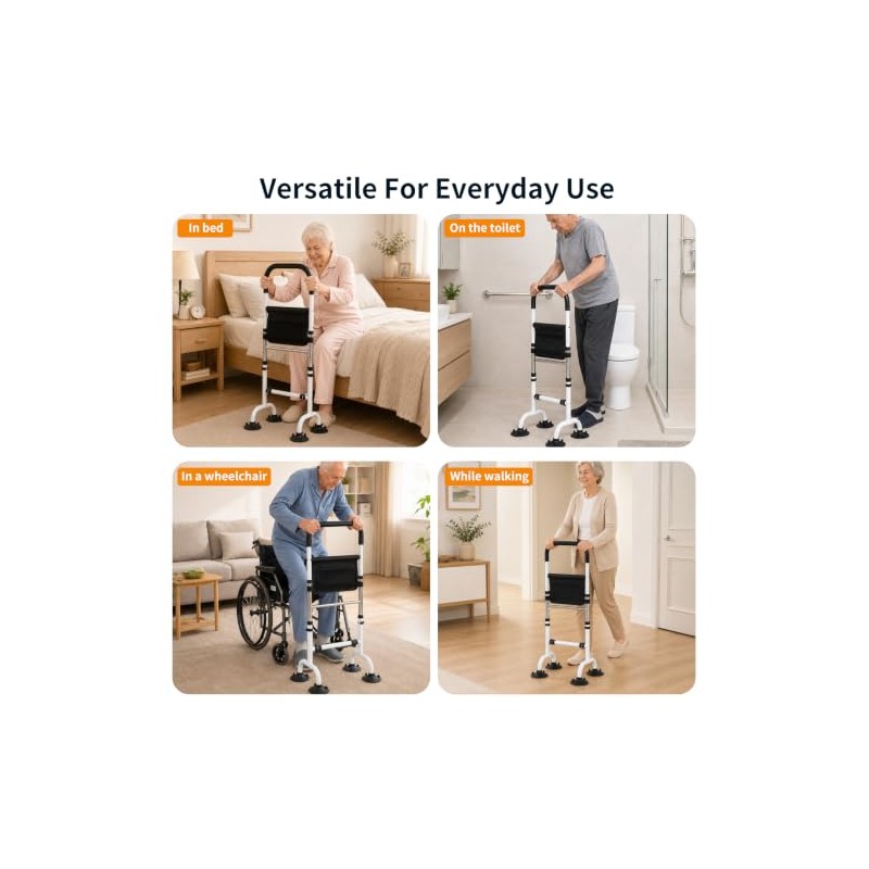 Standing Aid for Seniors, Adjustable Height Walking Aids for the