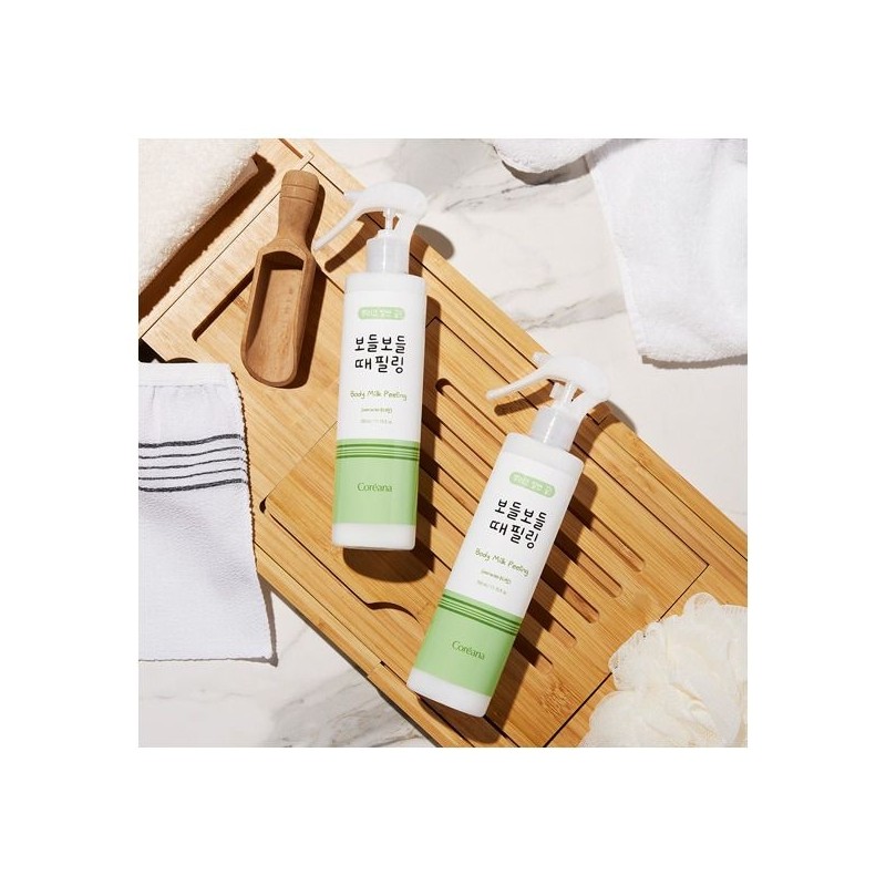 코리아나 [Koreana] Body milk peeling 330ml / [코리아나] 바디밀크 때