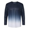 Badger Sports Ombre L/S Tee - XL - NYOM