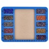 BENECREAT 2 Pcs Felt Beading Mat, 7.8x5.9 Inch/20x15cm Rectangle Felt