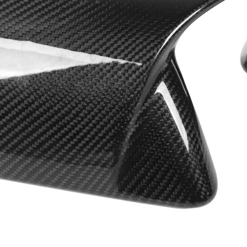 1 Pair Carbon Fiber Mirror Covers Ox Horn Style Car
