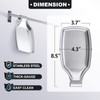 E-far Spoon Rest for Stove Top, 2-Piece Stainless Steel Spoon