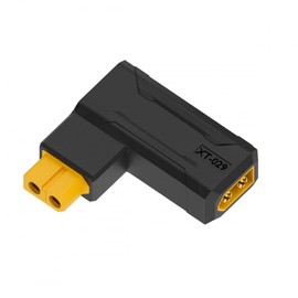 CY Adapter XT60 Male SC100 Protocol to XT60 Female Fast Charging Angled Horizontal Adapter for RC Lipo Battery Quadcopter Multicopter Aeromodelling
