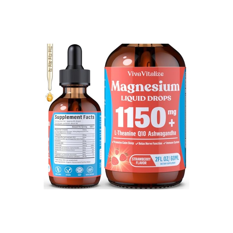 Magnesium glycinate Drops for Relax Glycinate Liquid