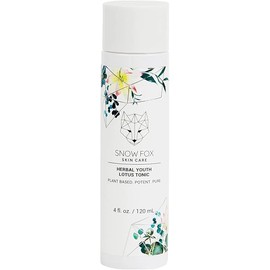 Snow Fox Skincare Herbal Youth Lotus Tonic for All-Day Hydration; 120 mL