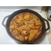 MXWLEIEL Cast Iron Skillet - Flat Bottomed Frying Pan with