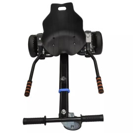 Unbranded Go Kart HoverKart Hover Kart For Two Wheel Balance Electric Scooters 6.5-10" NEW - Black