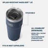 YETI Rambler 30 oz Stackable Tumbler, Stainless Steel, Vacuum Insulated