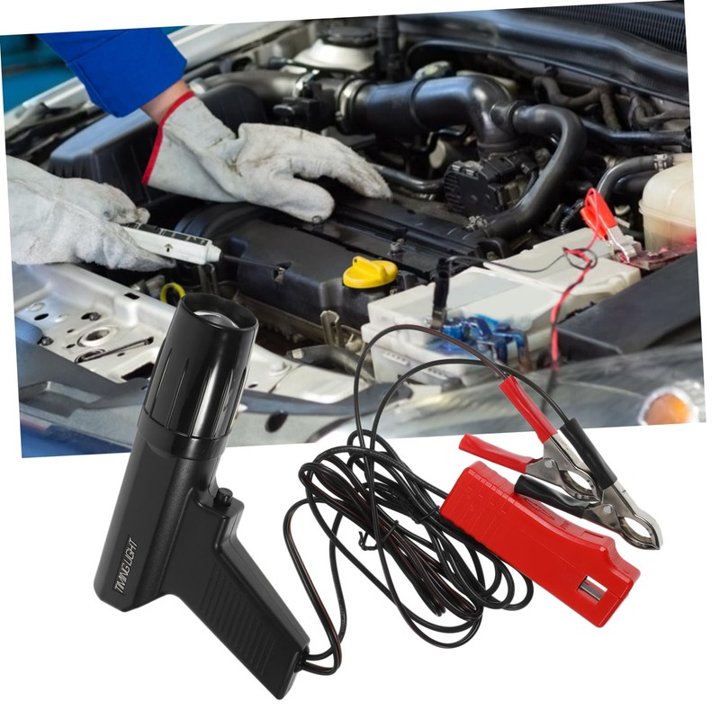 Alipis Automotive Engine Timing Light Durable Ignition Timing Tool for