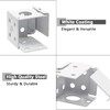 Waziaqoc 4PCS Blind Brackets, 1 Inch Low Profile Box Mounting