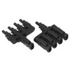 1 Pair T H Branch 4 to 1 Solar Connectors
