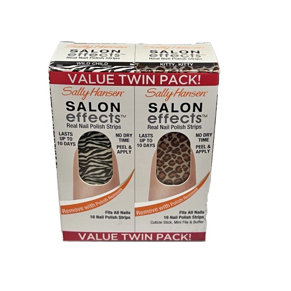 Sally Hansen Salon Effects Nail Polish Strips Set - Wild