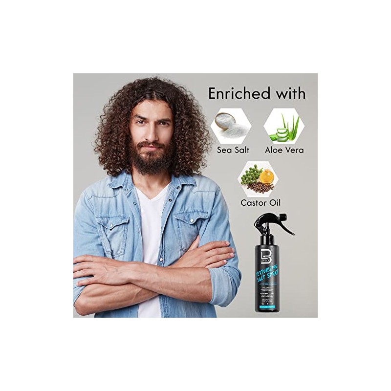 L3 Level 3 Sea Salt Texturizing Spray - Creates Beachy