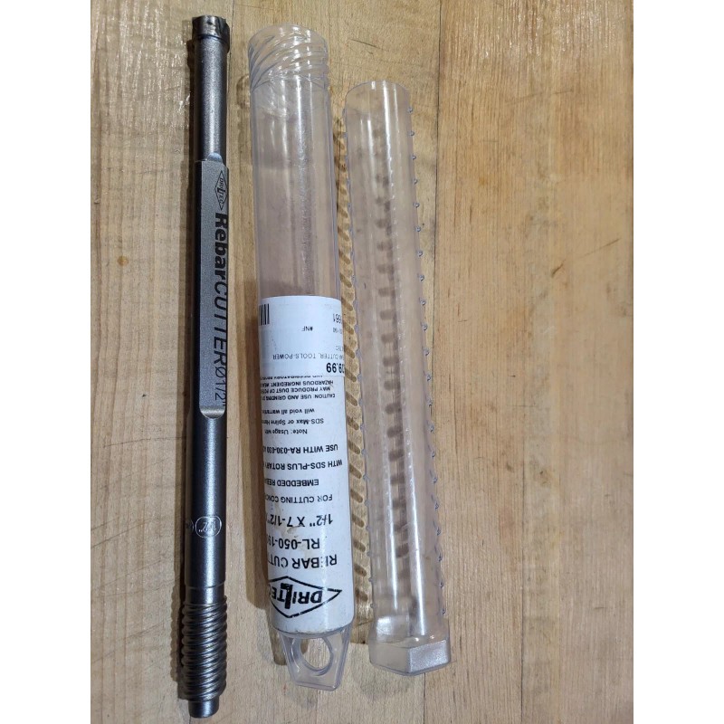 DRILTEC Rotary, Sds Hammer Drill,Driltec Rl-050-190 Rebar Cutter Drill Bit